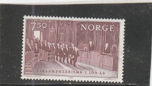 Norway  Scott#  854  MNH  (1984 Parliament Cent.)