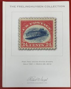 Frelinghuysen Collection of U.S.,Part 2,  R.A. Siegel, Sale #1219, April 9, 2020