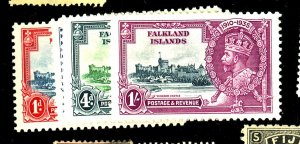 FALKLAND IS 77-80 MINT VF OG LH Cat $55