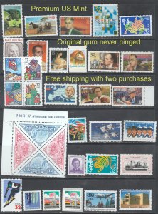 Premium quality # 3088 and Higher 34 Total MINT OGNH ⭐⭐⭐⭐⭐