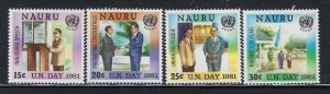 Nauru 232-35 MNH 1981 set (fe6366)