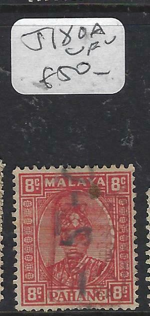 MALAYA JAPANESE OCCUPATION PAHANG (P0905B) RED CHOP 8C SGJ180A   VFU