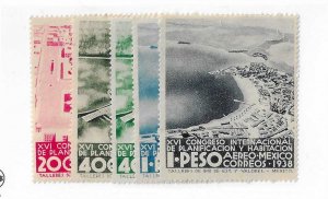 Mexico Sc #C85/90  (set less C86)  OG VF