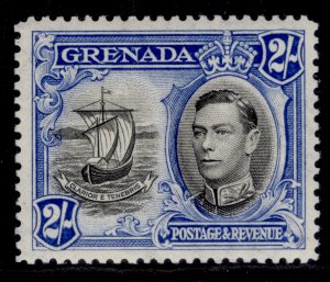 GRENADA GVI SG161, 2s black & ultramarine, LH MINT. Cat £48.