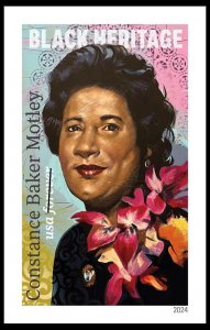 US 5830a Black Heritage Constance Baker Motley imperf NDC single MNH 2024 Jan 31