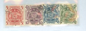 Australia  #218-221  Single (Complete Set)