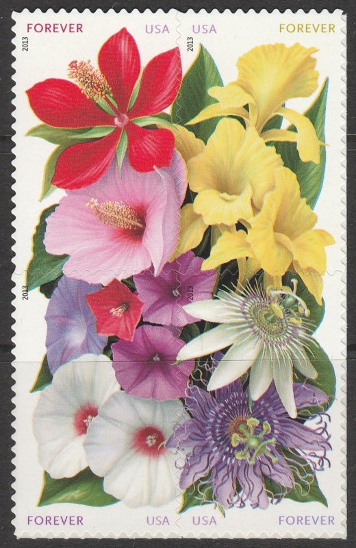 4750-53, 4753a La Florida Block of 4 MNH $1 Shipping