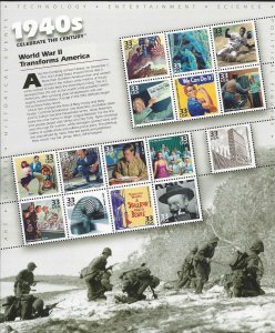 3186 Mint,OG,NH... Pane 15... SCV $13.00