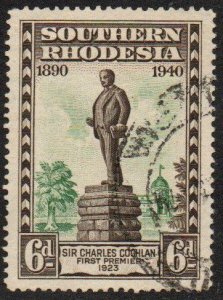 Southern Rhodesia Sc #62 Used