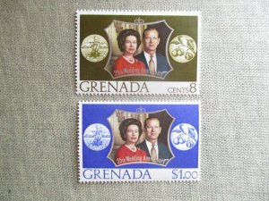 Grenada, Scott# 466-467, MNH