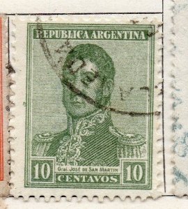 Argentine Republic 1917-22 Early Issue Fine Used 10c. 095961