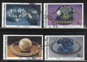 Thailand Scott 1961-1964 Used Gem stamp set