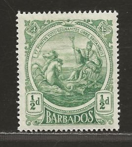 BARBADOS SC# 128   VF/MOG