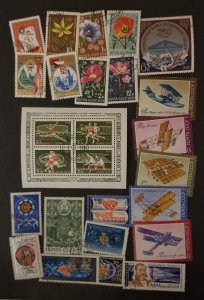 RUSSIA USSR CCCP 1974 1975 Used CTO Stamp Lot T14254