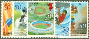 JAPAN 3260a-e MNH BIN $2.50