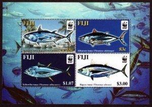 2004 Fiji 1059-1062/B45 Sea fauna - WWF 8,00 €