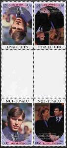 Tuvalu - Nui 1986 Royal Wedding (Andrew & Fergie) 60c...