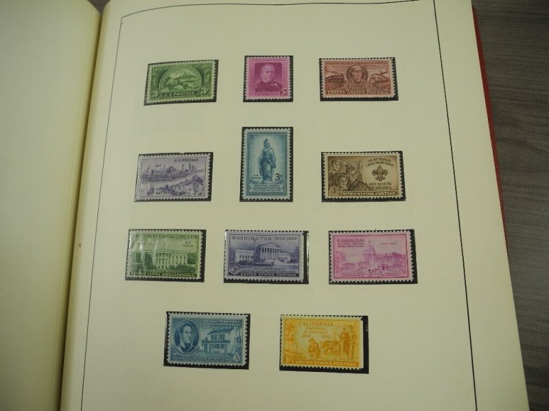 US, Amazing Stamp Collection in a Lindner Hingeless album