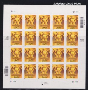 BOBPLATES #3471 Art Deco Eagle Sheet VF MNH SCV=$22 ~ See Details for #s/Pos