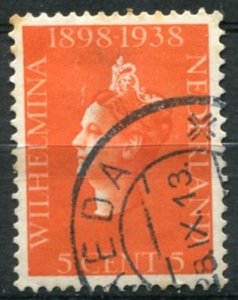 Netherlands Sc# 210 used