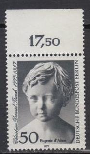 Berlin - 1977 C.D.Rausch, sculptor Mi# 541 - MNH (6657)