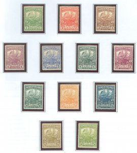 Newfoundland #115-126 Unused Single (Complete Set)