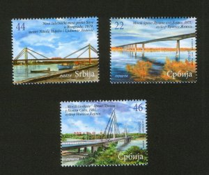 SERBIA-MNH** SET-BRIDGE-2011.