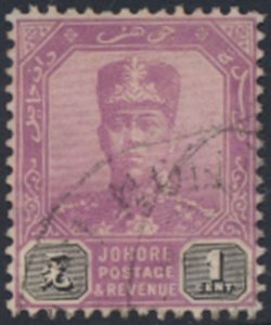 Johore  Malaya  SC#  100 Used  see details & scans