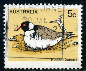 Australia - Scott #682 - 5c - Hooded Dotterel - Used