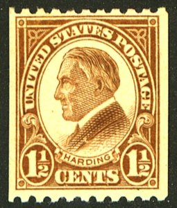 U.S. #605 MINT OG LH