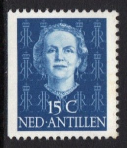 Netherlands Antilles #218a  MNH 1979 Juliana 15c from Booklet . left imperf.