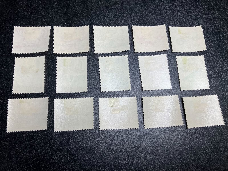 Mauritius Scott 235-49 Mint