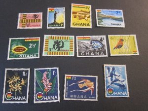 Ghana 1959 Sc 48-57,C1-2 FU