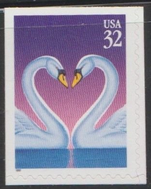 3123  Single,   Swan  MNH .32 cent