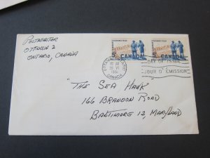 Canada 1961.6.28 FDC