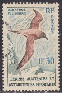 French Southern and Antarctic Territories 12  Albatros In Flight 1959