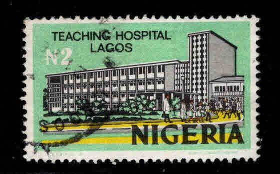 Nigeria Scott 307 Used Teaching Hospital Lagos stamp