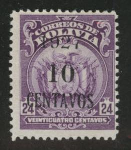 Bolivia Scott 162 MH* 1927 stamp