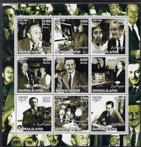 Somaliland 2002 Walt Disney Sheet Perforated mnh.vf