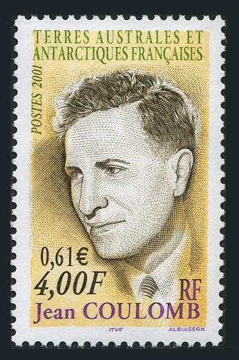 FSAT 284,MNH. Jean Coulomb,2001.