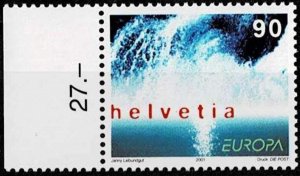 Switzerland 2001,Sc.#1099 MNH, Europe (C.E.P.T.): Water - a treasure of nature