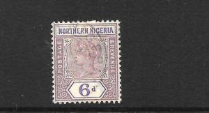 NORTHERN  NIGERIA  1900  6d   QV    FU        SG 6