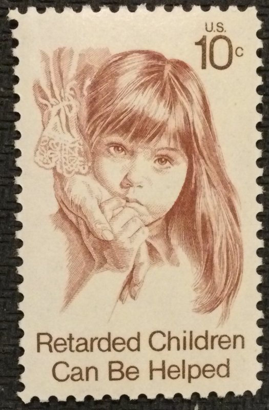 US MNH #1549 Single Retarded Children SCV $.25 L3