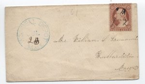 c1860 Wendell Depot MA #26 cover [h.4651]