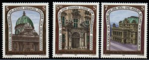 Austria # 1587 - 1589 MNH