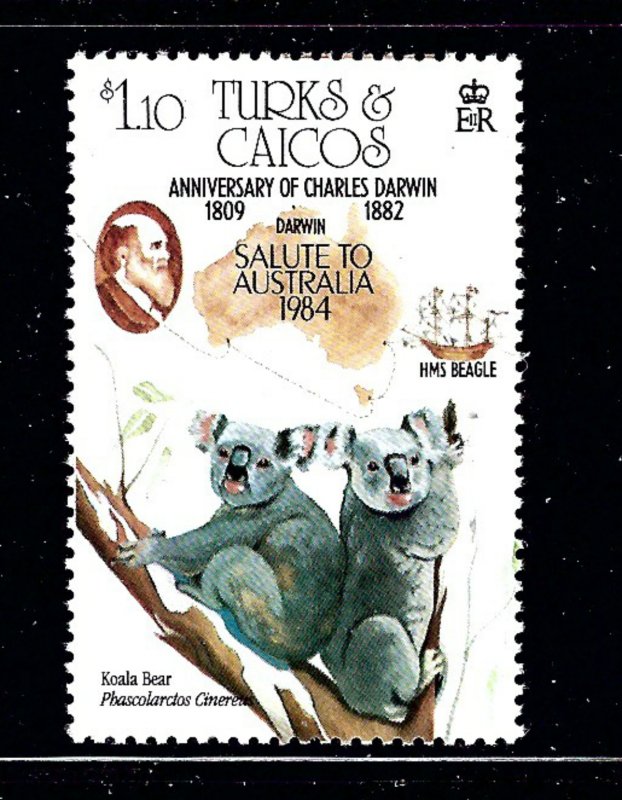 Turks and Caicos Is 643 MNH 1984 Koalas        (P78)