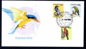 Australia 733,734,747 Birds U/A FDC