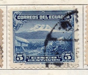 Ecuador 1934-35 Early Issue Fine Used 5c. 099136