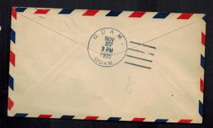 1935 USA first flight cover San Francisco to Guam FAM 14 Clipper FFC 