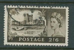 Great Britain QE II  SG 595a  VFU  Bradbury Wilkinson pri...